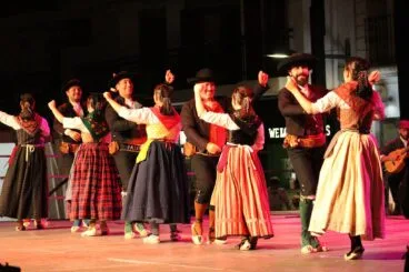 Rosa del Azafrán en la Mostra de Dansa Folklòrica de Dénia 03