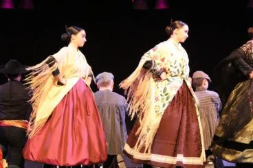 Rosa del Azafrán en la Mostra de Dansa Folklòrica de Dénia 10