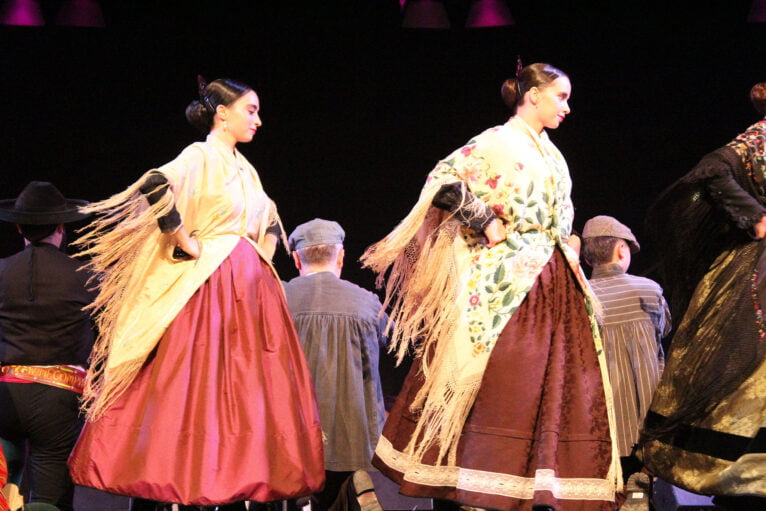 Rosa del Azafrán en la Mostra de Dansa Folklòrica de Dénia 10