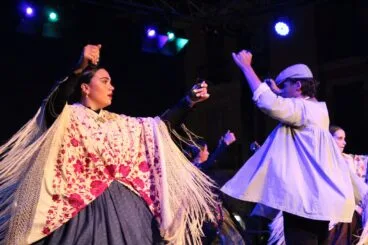 Rosa del Azafrán en la Mostra de Dansa Folklòrica de Dénia 12