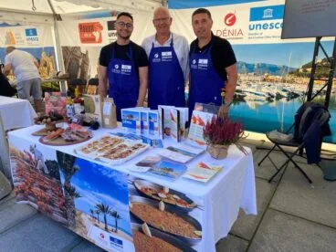 Stand de Dénia en la Feria de Bergen
