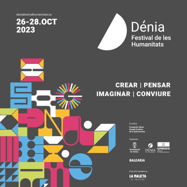 Imagen: Cartel del Dénia Festival de les Humanitats