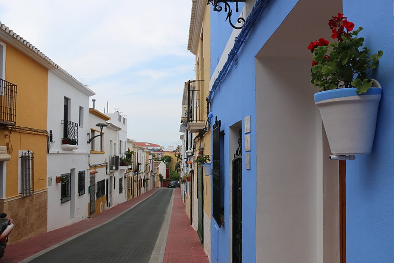 Casas del barrio Les Roques de Dénia