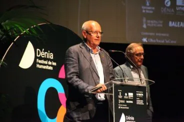 Intervención de Vicent Grimalt durante la clausura