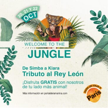 de simba a kiara el tributo del musical el rey leon en el portal de la marina