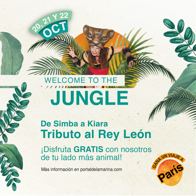 'De Simba a Kiara', el tributo del musical El Rey León en el Portal de la Marina