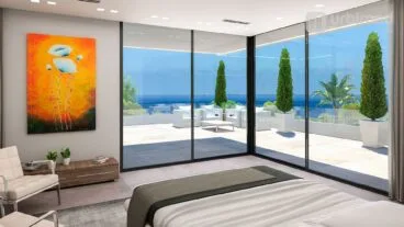 Despierta con vistas de ensueño en Villa Rigel