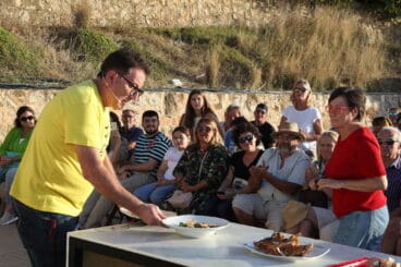 Miquel Ruiz durante su showcooking