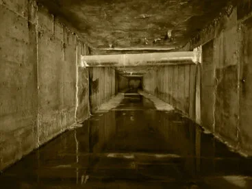 interior de los tuneles de beniarbeig