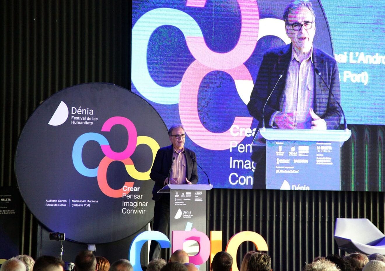 Joan Subirats, ministro de Universidades, durante el acto inaugural de 2022