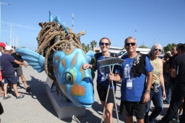 Jornada de limpieza de la costa de Dénia 58