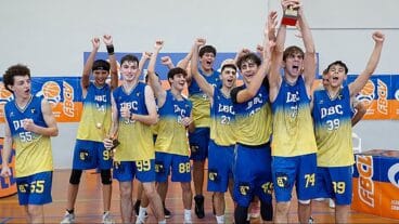 junior masculino del dbc campeon de la lliga valenciana