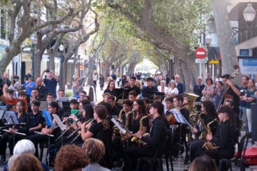 Música en la calle en el Dénia Festival de les Humanitats 02