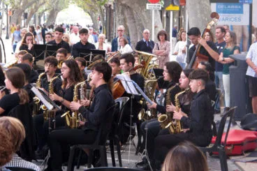Música en la calle en el Dénia Festival de les Humanitats 03