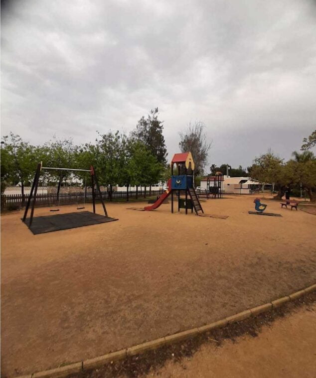 Imagen: Parque infantil Bassetes en la actualidad
