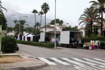 Rodaje en Dénia de Lo carga el diablo 03