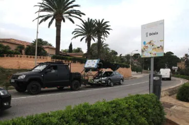 Rodaje en Dénia de Lo carga el diablo 07