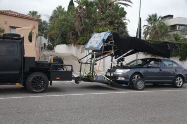 Rodaje en Dénia de Lo carga el diablo 12