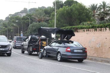Rodaje en Dénia de Lo carga el diablo 14