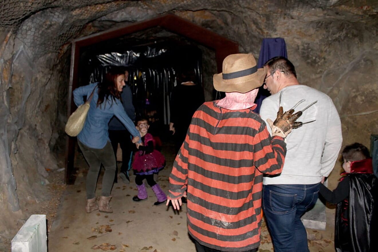 Susto en una de las ediciones del Túnel del Terror