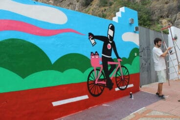 Una de las obras terminadas