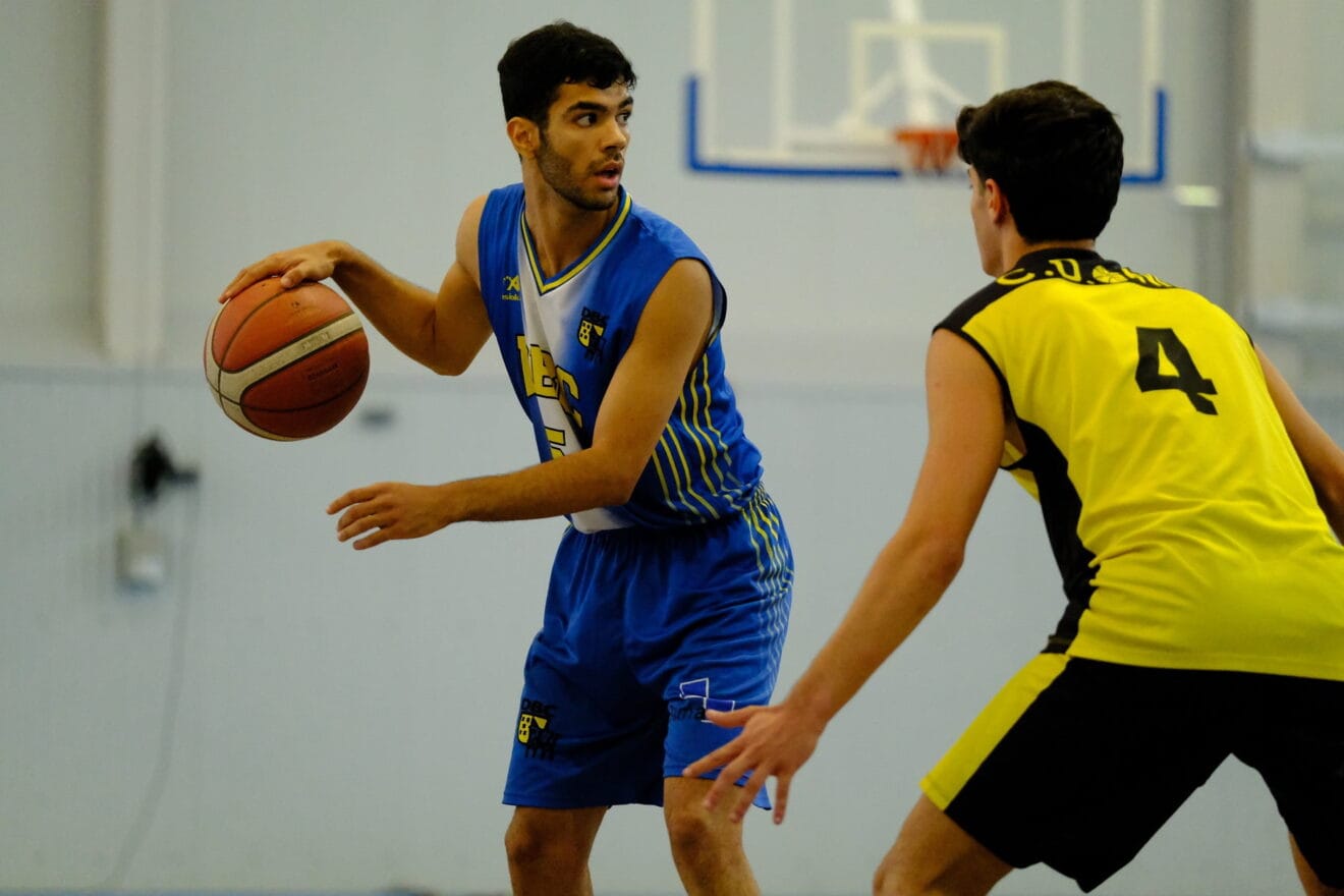 Jugadores del DBC Senior Nacional durante un partido