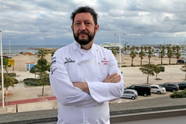 Imagen: El chef José Manuel López Iglesias en el Peix & Brases