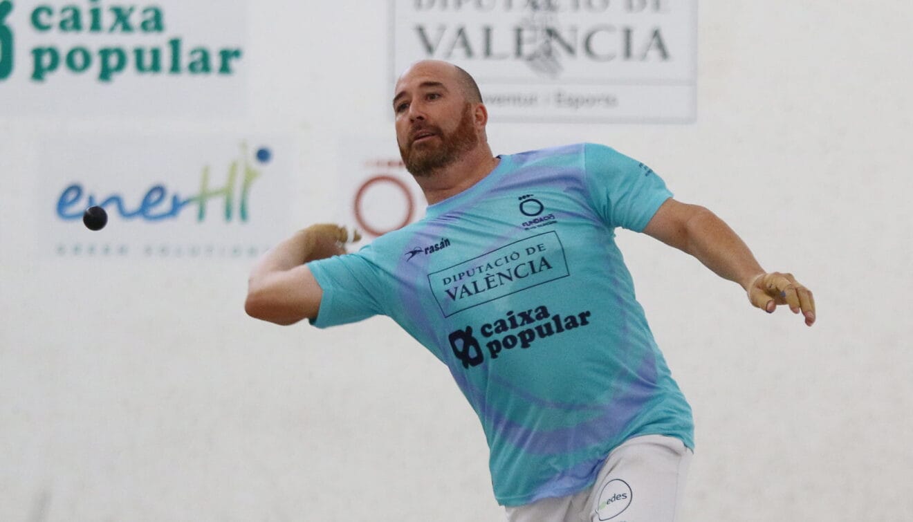 Félix Peñarrubia durante una partida