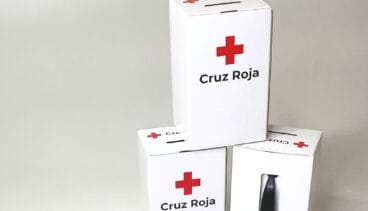 huchas para el dia de la banderita de cruz roja denia