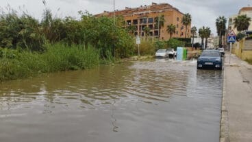 Las impactantes imágenes de la lluvia en Dénia 06