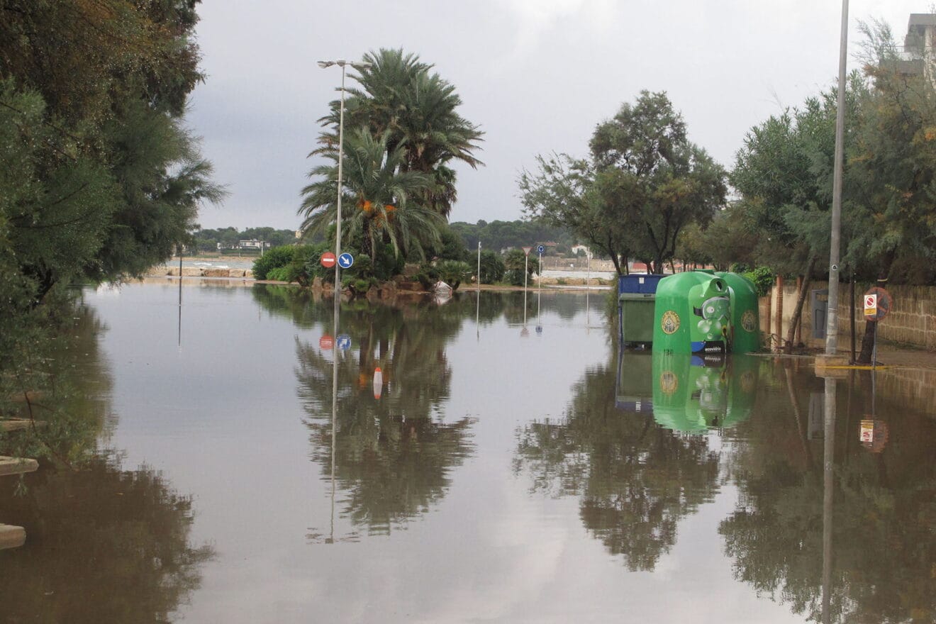 Las impactantes imágenes de la lluvia en Dénia 09