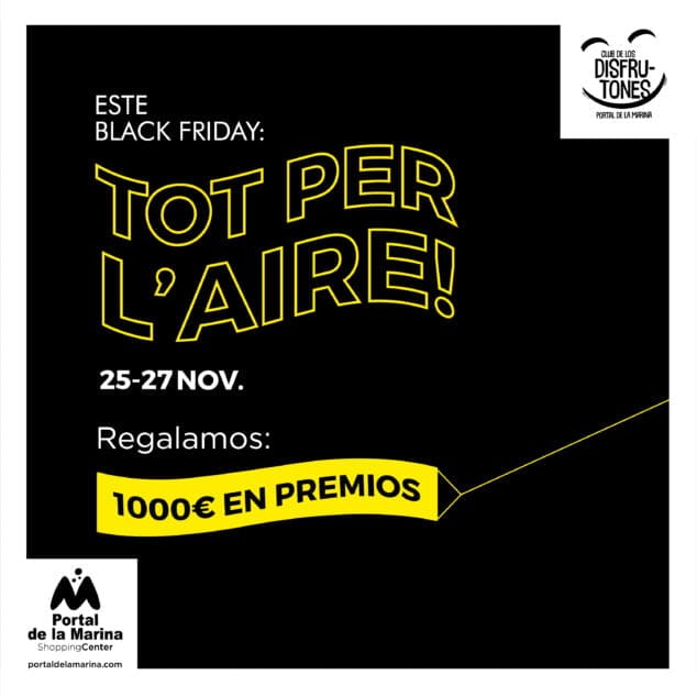 Imagen: Llega el Black Friday a Portal de la Marina