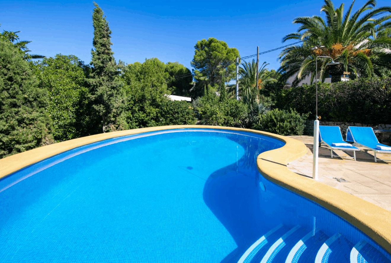 Piscina de la vivienda