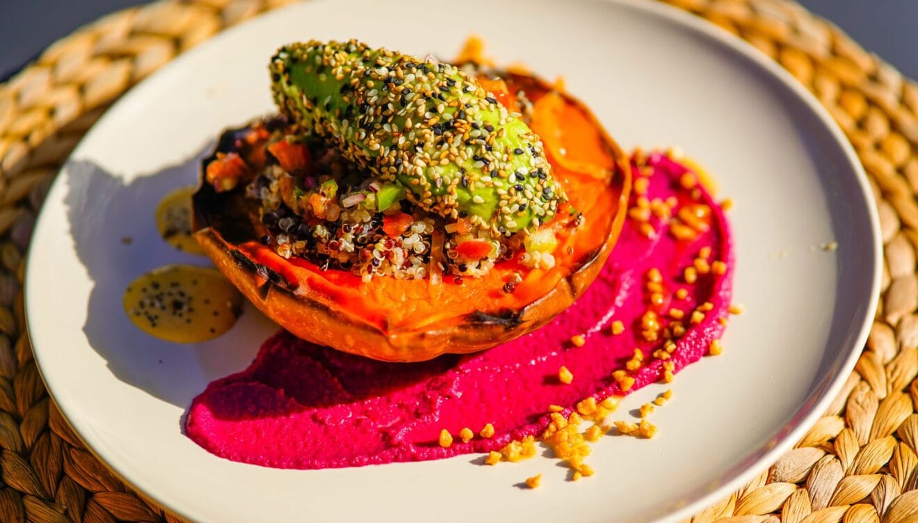 Platos elaborados con verduras ecológicas
