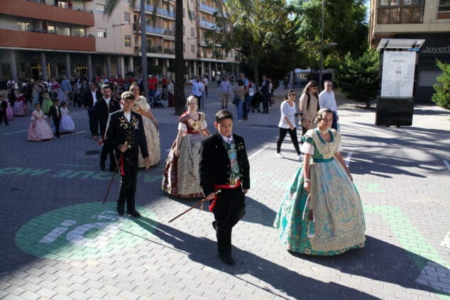 Presentación de Luna Papio Sirerol, Fallera Mayor Infantil de la Falla Diana, en fotos 52 presentacion infantil 2022 de la falla diana 01