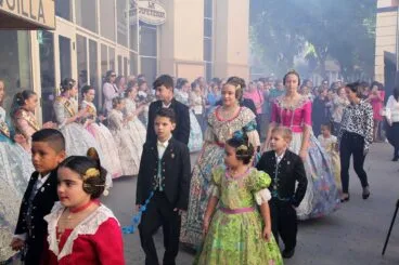 Presentación infantil 2022 de la Falla Diana 10