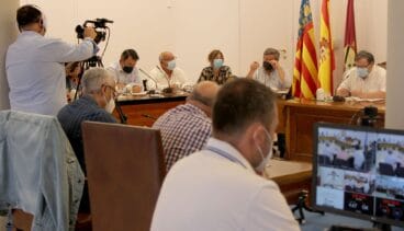 sesion plenaria en el ayuntamiento de denia archivo