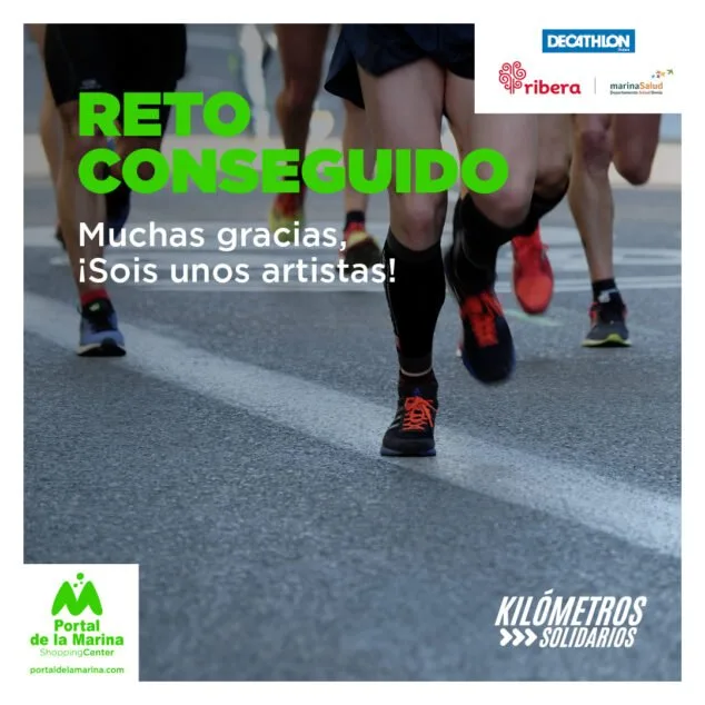 Queda superado, por tercer año consecutivo, el reto Kilómetros Solidarios que acercará el arte al Hospital de Dénia 1 Imagen: Superado el Kilómetros Solidarios, el reto que acercará el arte al Hospital de Dénia