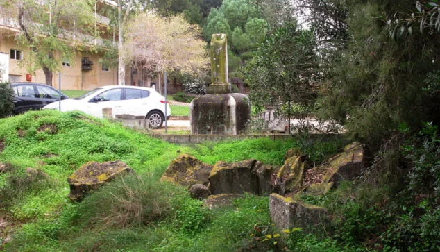 Imagen: Terreno donde descansan los restos