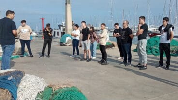 Visita al puerto dentro del proyecto Punt Náutic