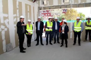 Visita de la consellera Tamarit al Pou de la Muntanya 17