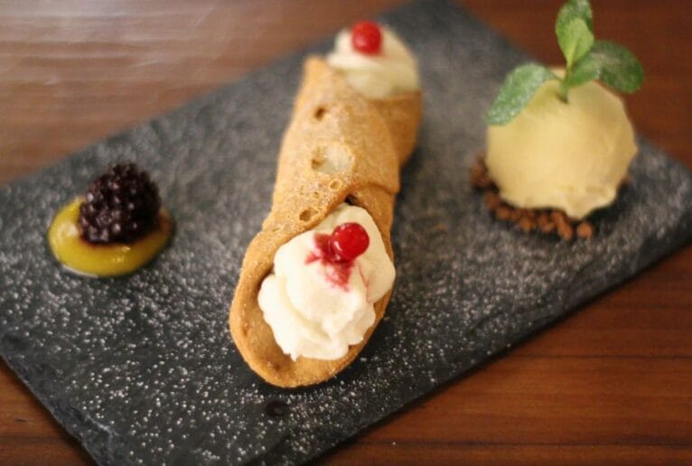 Cannoli siciliano en Dénia