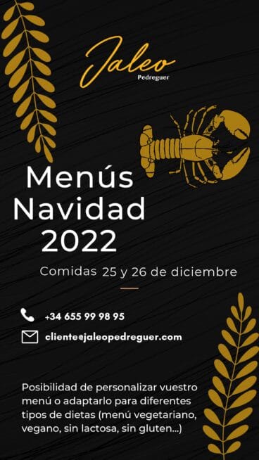 Celebra esta Navidad en Jaleo Pedreguer