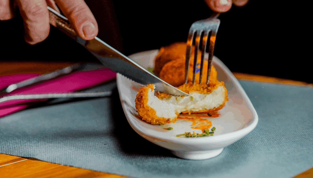 Croquetas melosas de La Casa del Ratón
