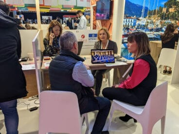 estand de denia en la feria ibtm de barcelona