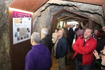 Exposición en el túnel