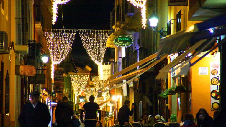 Iluminación navideña del carrer Loreto