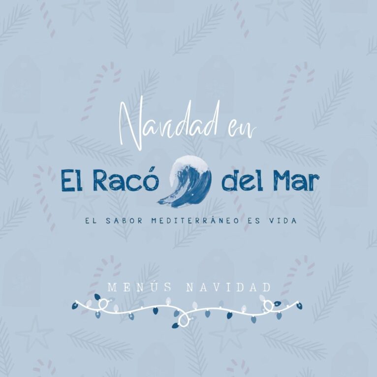Christmas menu at El Racó del Mar