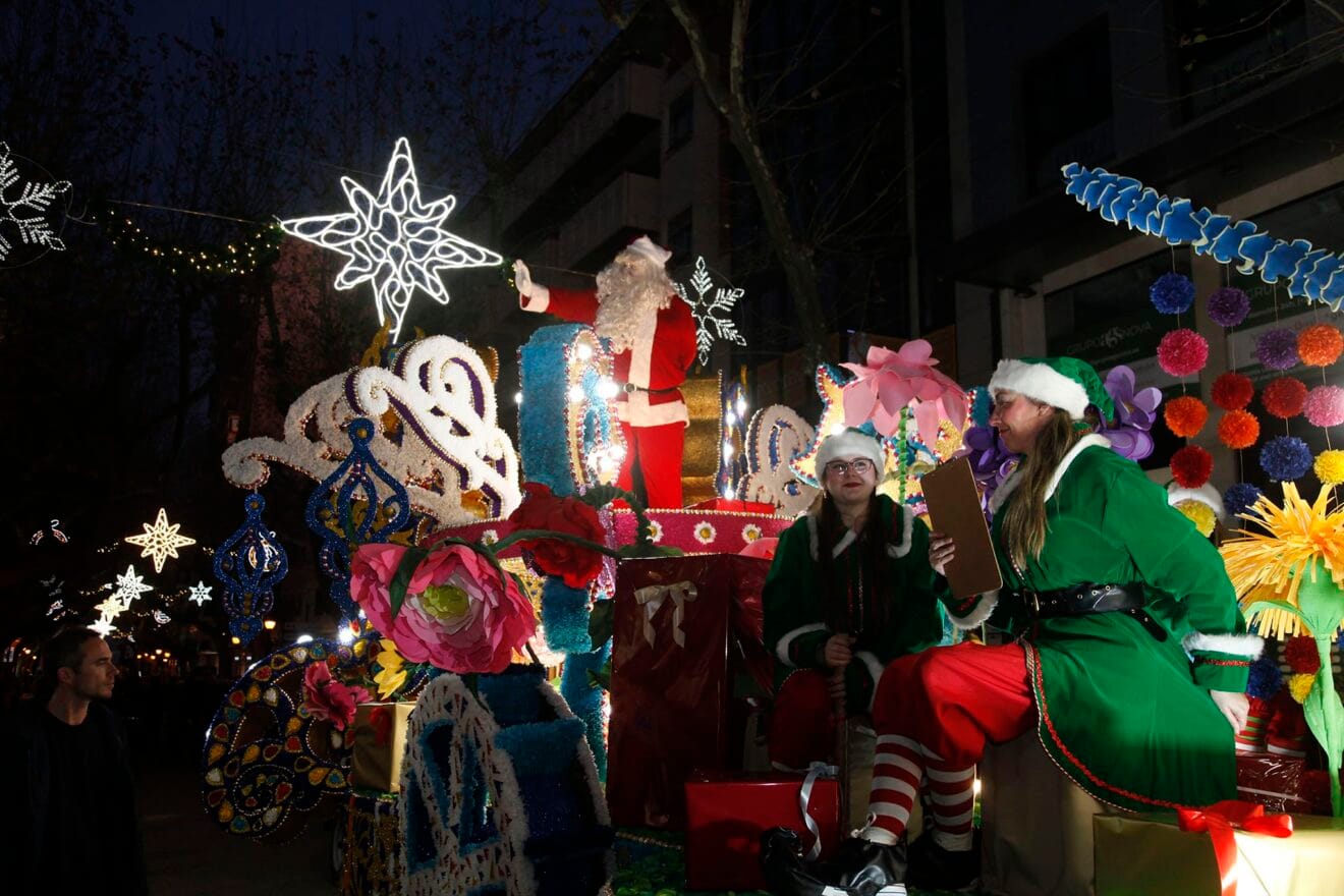 Papá Noel en su visita a Dénia 2022 10