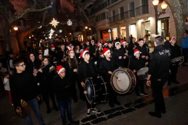Papá Noel en su visita a Dénia 2022 12